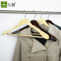 swivel hook  natural wooden  hotel clothes hanger